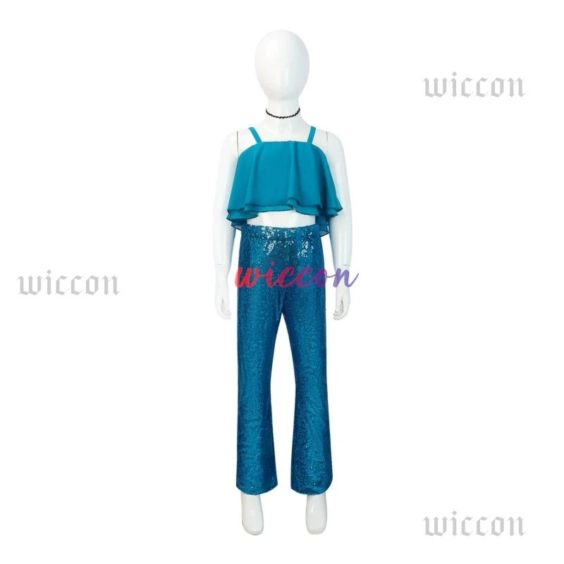 Руби Гиллман Косплей Подростковый Кракен Челси Русалка Наряд Девушки Взрослый