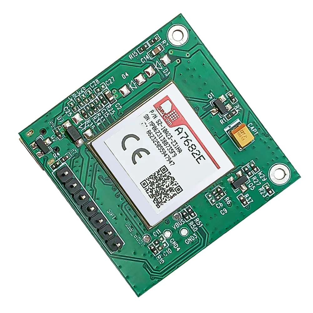 Фото Плата разработки модуля SIMCOM A7682E LTE CAT1, диапазоны B1 B3 B5 B7 B8 B20, GSM GPRS EDGE 900/1800 МГц, совместима с SIM800C SIM868 №4