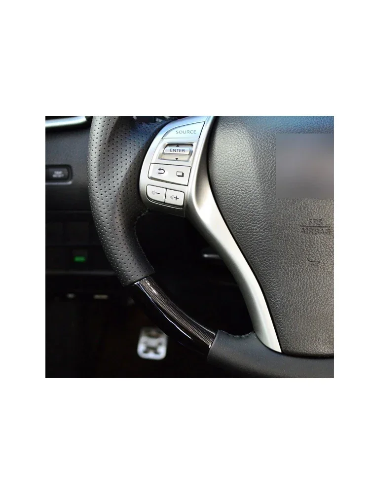 Деревянный кожаный руль спортивного типа для Nissain X-TRAIL 2015-2017 года