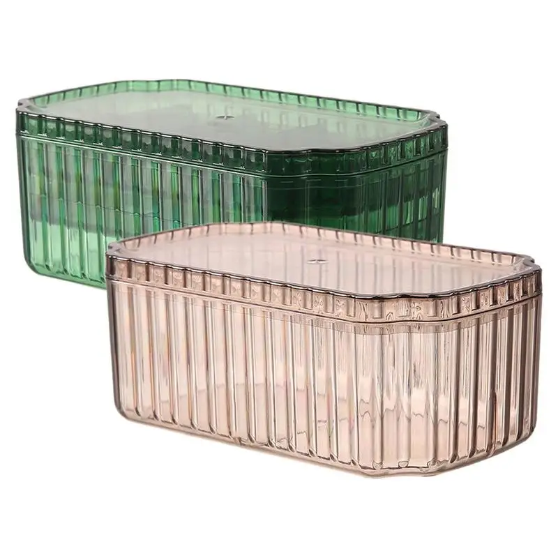 

Jewelry Organizer Cosmetic Box Case Organizer Stand Stackable Removable 3 Layer Jewelry Display Case For Rings Bracelets