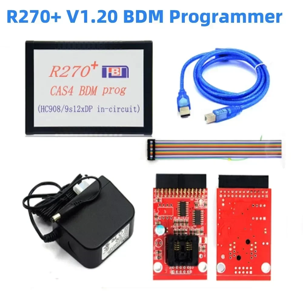 Новейший оригинальный программатор R270 CAS4 BDM + V1.20 Auto Programmer Professional для BMW Key Prog