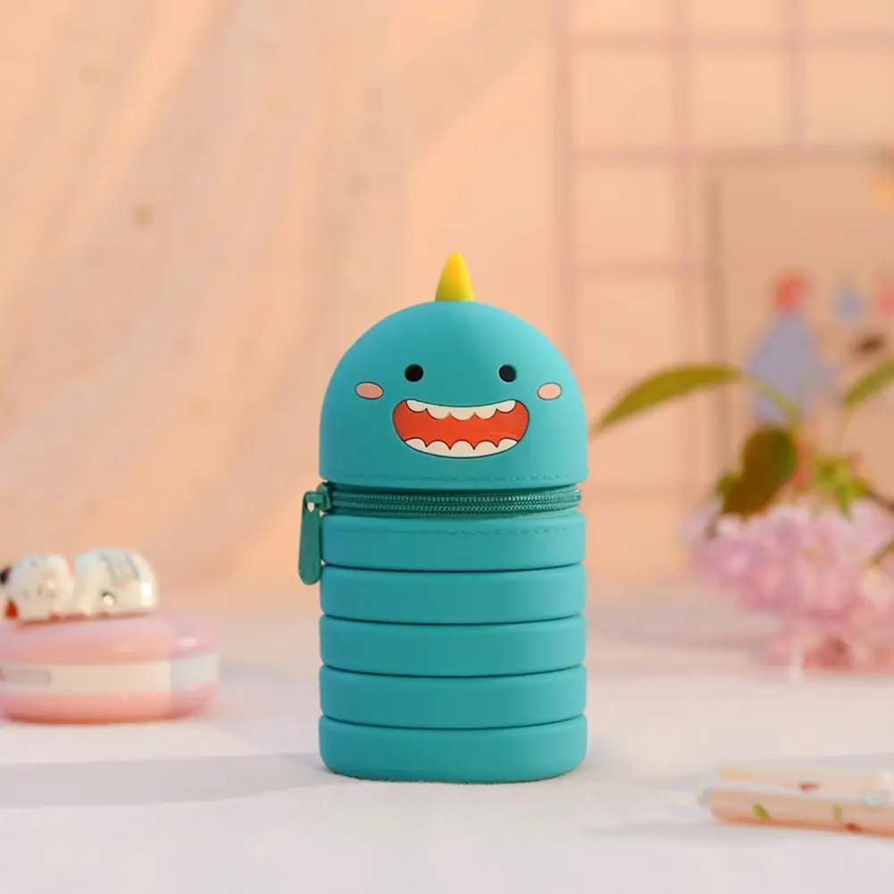 

Чехол для ручек моющийся в форме мультяшных животных водостойкий Чехол для кистей для макияжа Карандаш Чехол для ручки для школы