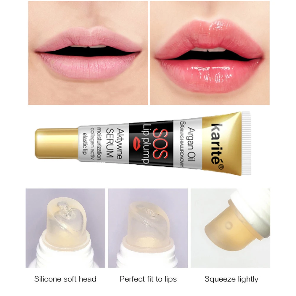 

Lip Plumper Extreme Gloss Reduce Lip Fine Lines Lip Plumper Serum Long Lasting Moisturizer Sexy Plump Jelly Lipstick Cosmetic