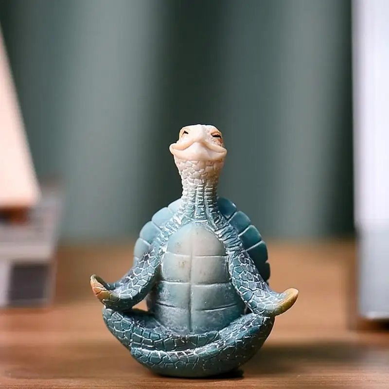 

Meditation Sea Turtle Statue Turtle Animal Statue Ornaments Home Garden Decoration Yoga Turtle Resin Crafts & Design Home Decor