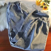 jeans mens and womens spring and autumn high street beam feet casual pants womens pants jeans womens womens pants