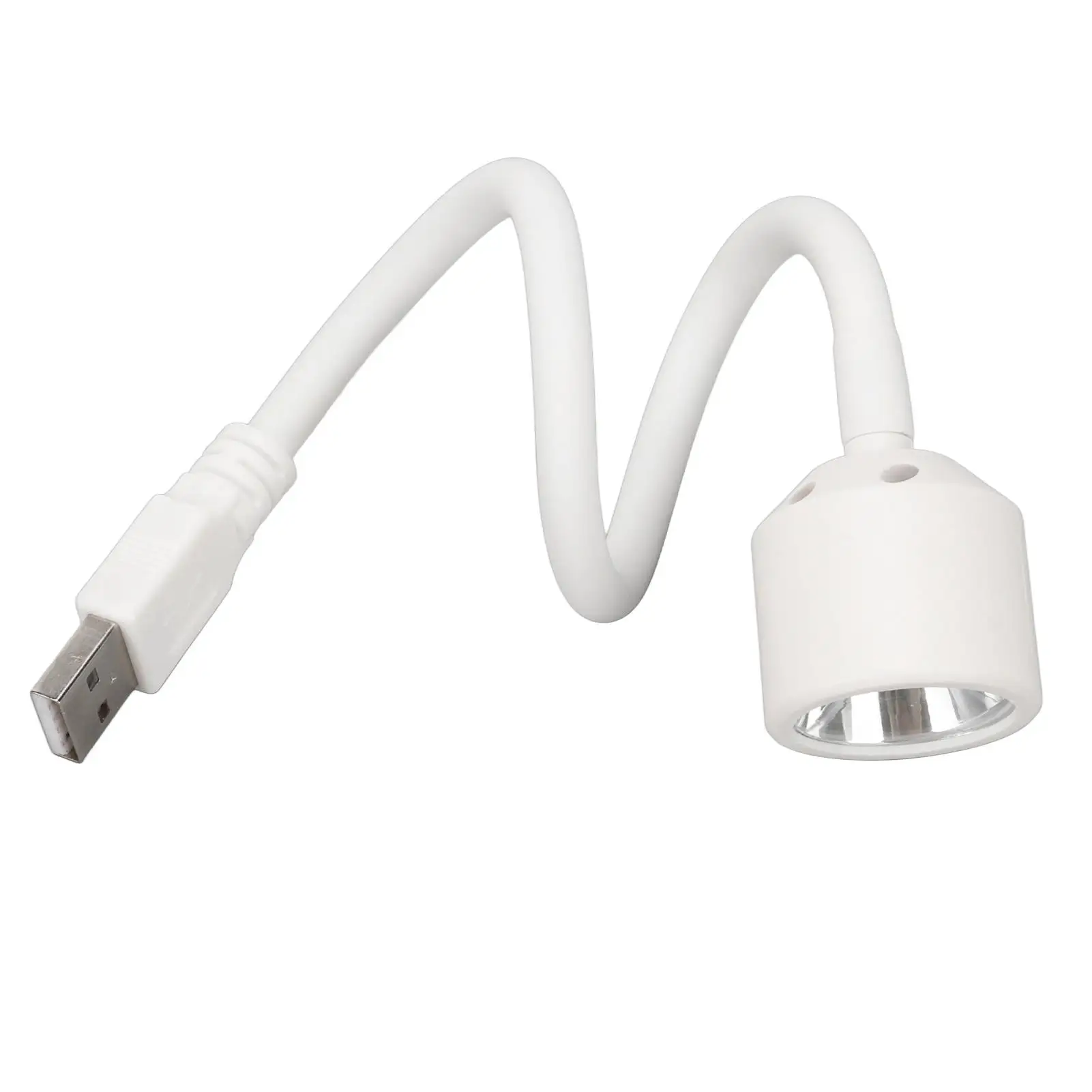 Мини-лампа для сушки ногтей с гибкой гусиной шеей 6 Вт Портативная USB-сушилка геля