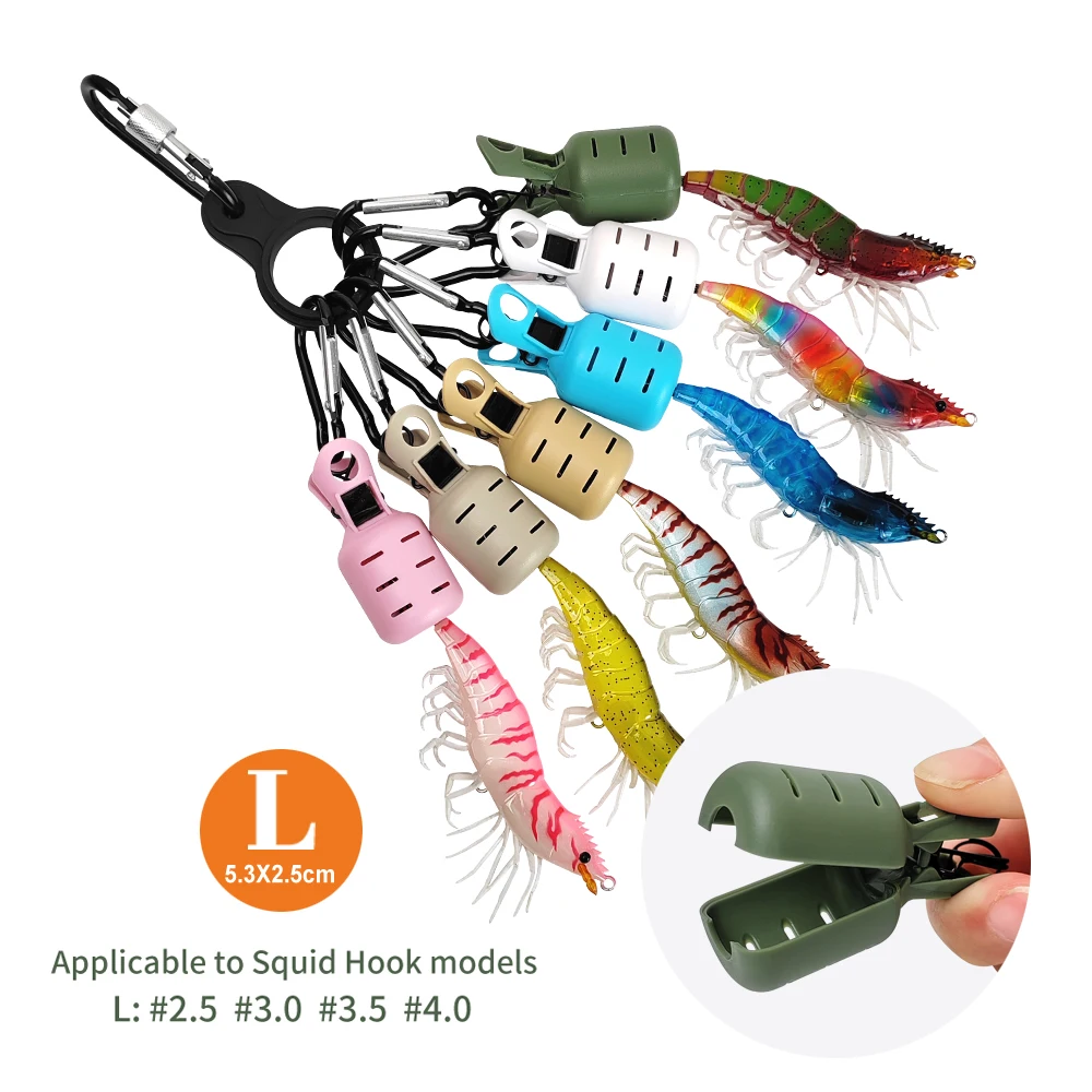 6 шт. набор защитных крючков для морской рыбалки