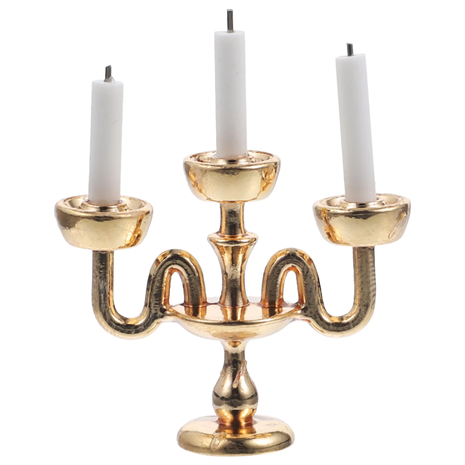 Мини-держатель подсвечник декоры имитация детских игрушек дом маленький металл