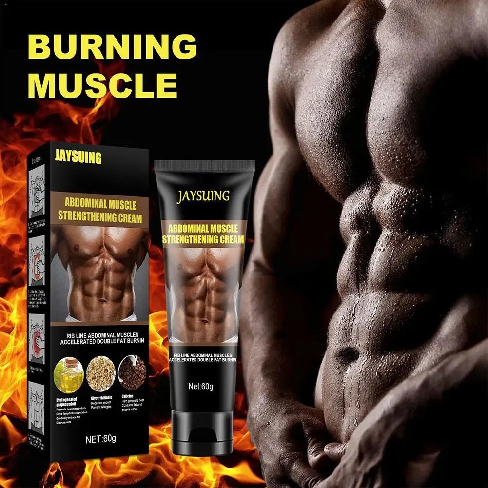 

Men Slimming Weight Loss Abdominal Muscles Massage Cream Cellulite Firming Remove Tummy Fat Shaping Waist Abdomen Body Care 60g