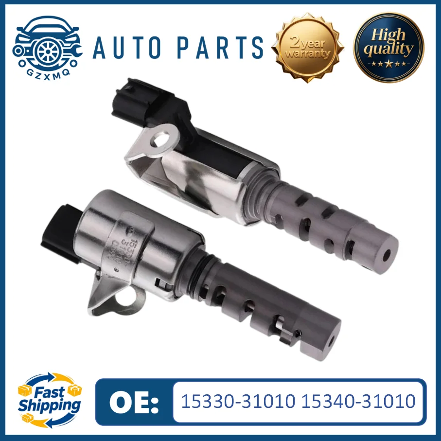 Фото 2 шт. 15330-31010 15340-31010 Электромагнитный клапан VVT для Toyota Tacoma Tundra 4Runner Hilux 4.0L V6 Lexus IS250 2.5L V6 №1
