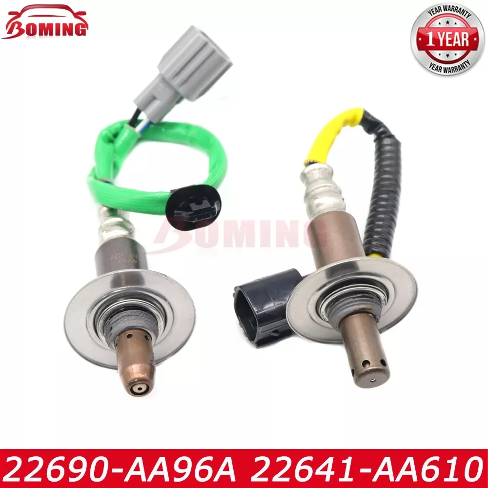 2X 22690-AA96A 22641-AA610 НОВЫЙ датчик lambda O2 соотношение воздуха и топлива вверх вниз для