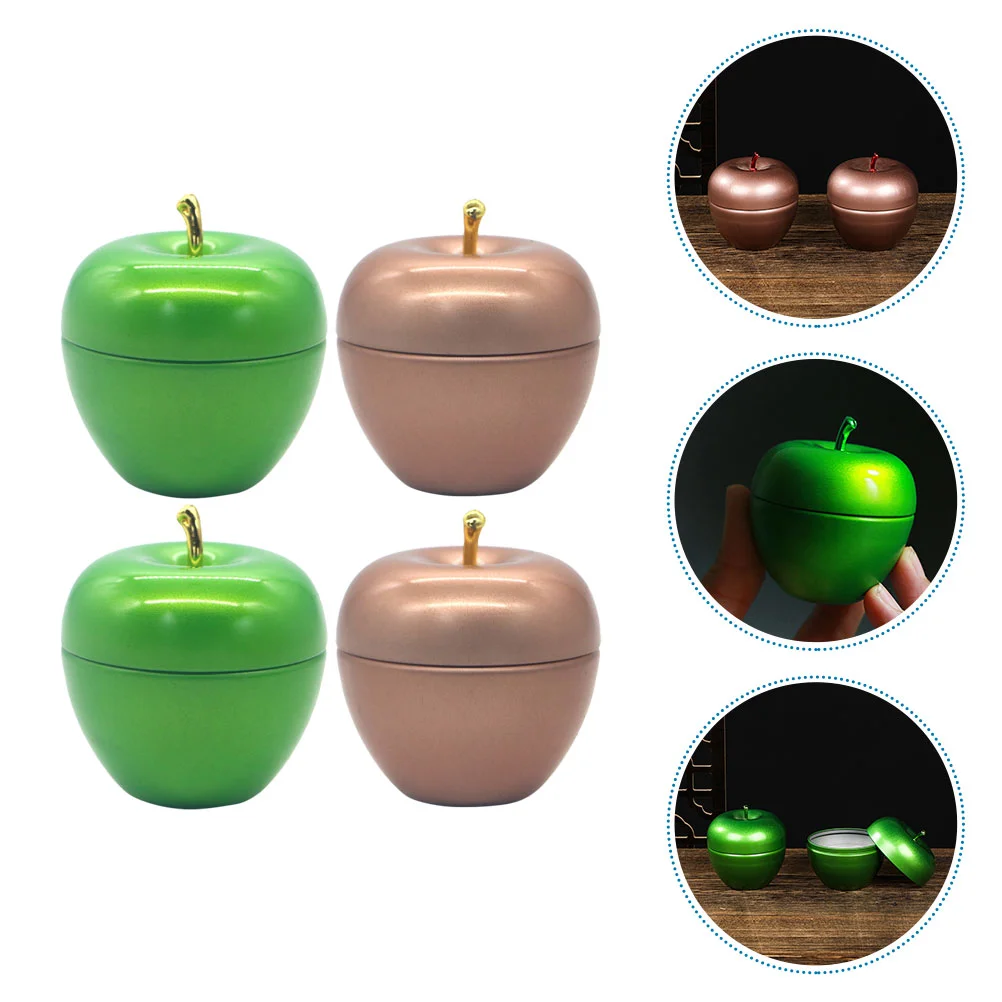 

Apples Jar Christmas Candy Shaped Cookie Tins Box Tea Tin Container Canister Flour Decorativejewelry Honey Boxes Emptycoffee