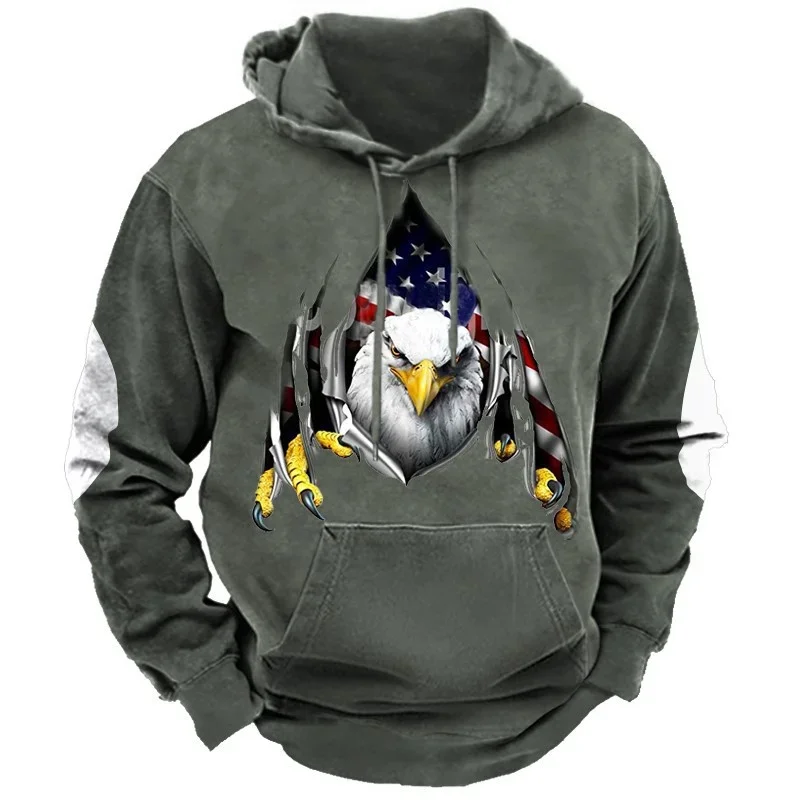 Рисунок 3 - Толстовка с принтом Орла для мужчин и женщин