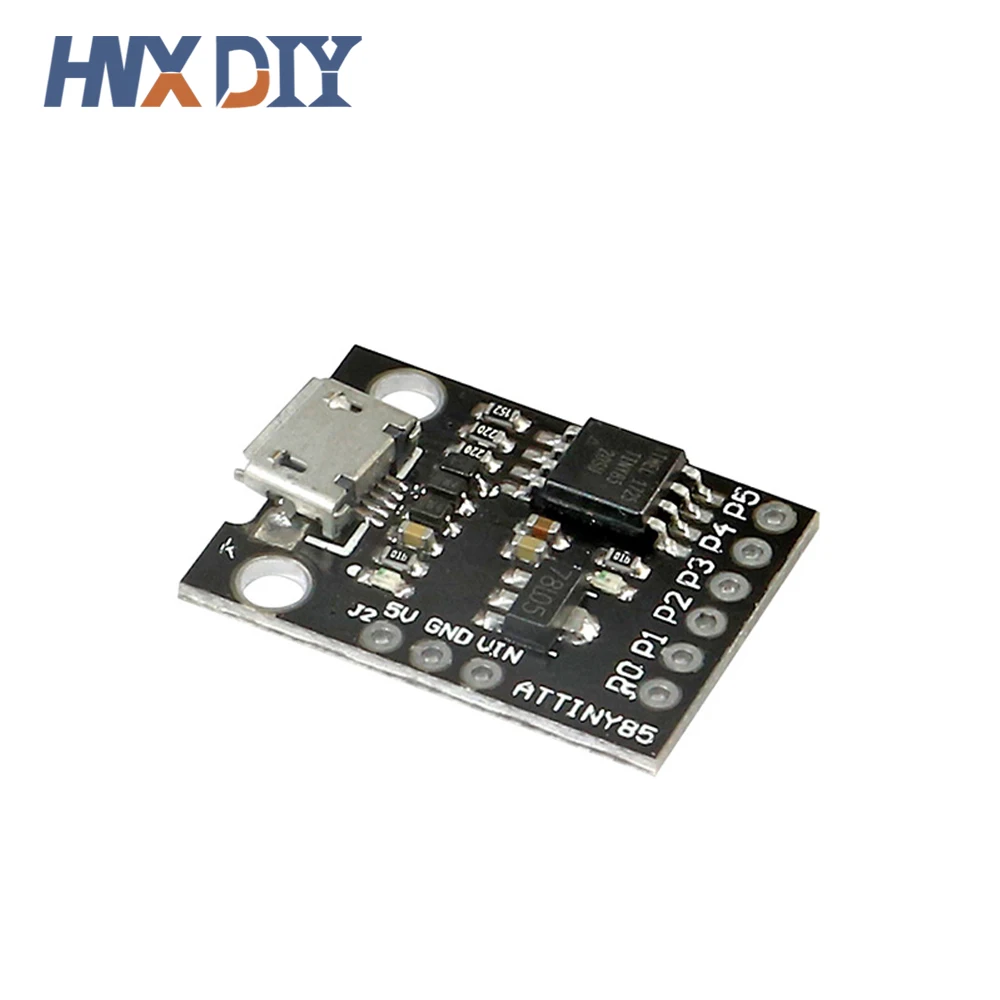 5 шт./Лот синий черный ATTINY85 Digispark Kickstarter Micro макетная плата TINY85 модуль IIC I2C USB -