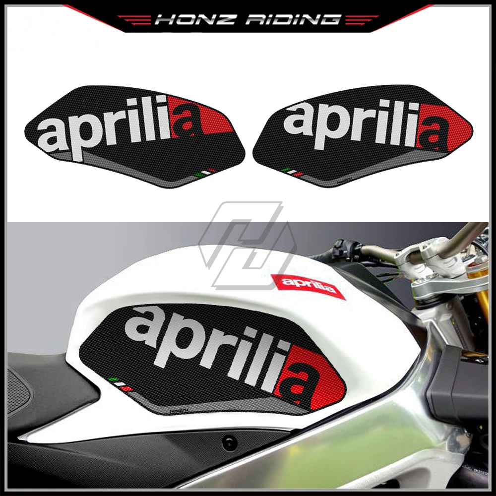 Pegatina para Aprilia RSV4 2010-2021 TUONO 1100 2015-2021, accesorio de motocicleta, almohadilla de tanque lateral, protección de tracción de agarre de rodilla