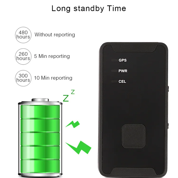 portable sos a-l-a-r-m waterproof personal gps tracker 4g long time standby geo fence car gps tracking device enlarge