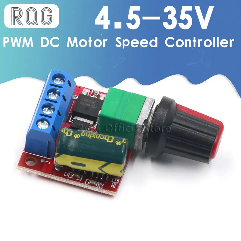 DC 4,5 V-35V 5A 20khz LED PWM управление двигателем постоянного тока, Управление скоростью, затемнение, макс. 90 Вт, Новинка