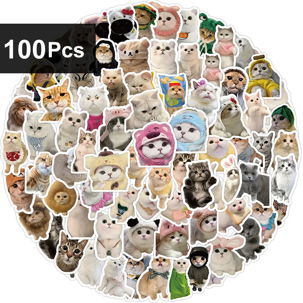 

Стикеры с котиками 10/500/1000 шт.