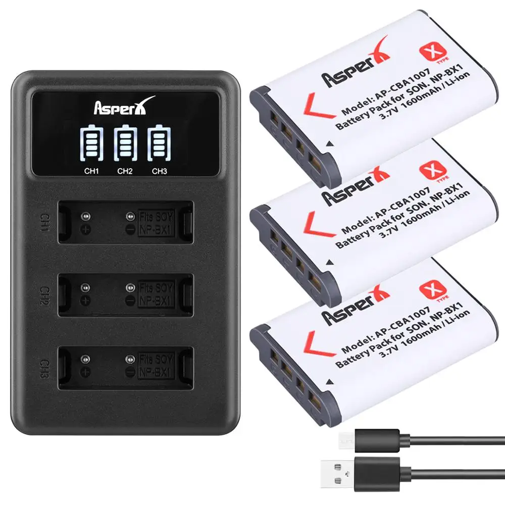 NP-BX1 Bateria npbx1 Аккумулятор для Sony FDR-X3000R RX100 RX100 M7 M6 AS300 HX400 HX60 WX350 AS300V HDR-AS300R