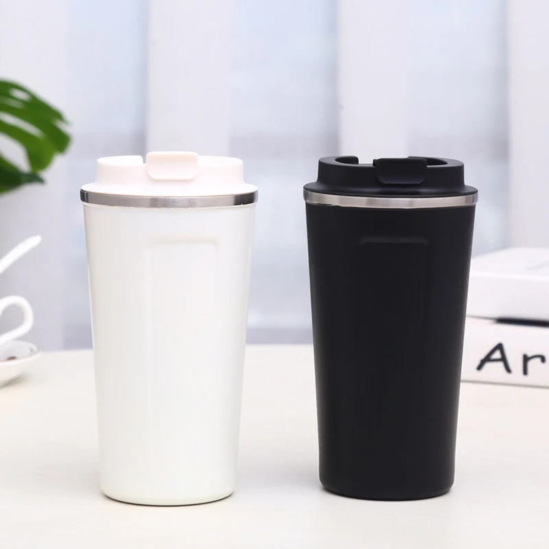 

Кофейная чашка из нержавеющей стали, модная простая портативная изоляционная чашка, Спортивная Уличная Повседневная Удобная автомобильная чашка на заказ, автомобильные аксессуары