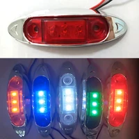 side marker light led truck accessories 1224v trucks trailer caravan side clearance marker light lamp led red white blue yellow