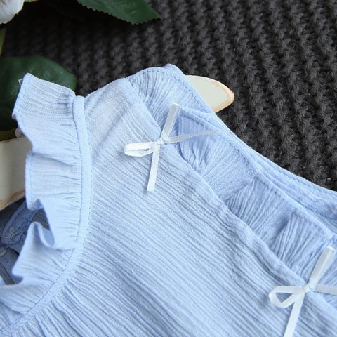 GEONYIEEK Футболка и шорты из хлопка для девочки 80/S-110/XL