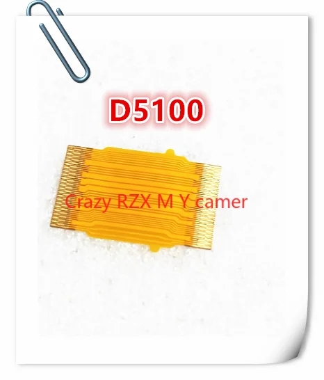 Для Nikon D5100 CCD Соединительная плата питания гибкий кабель запасная часть