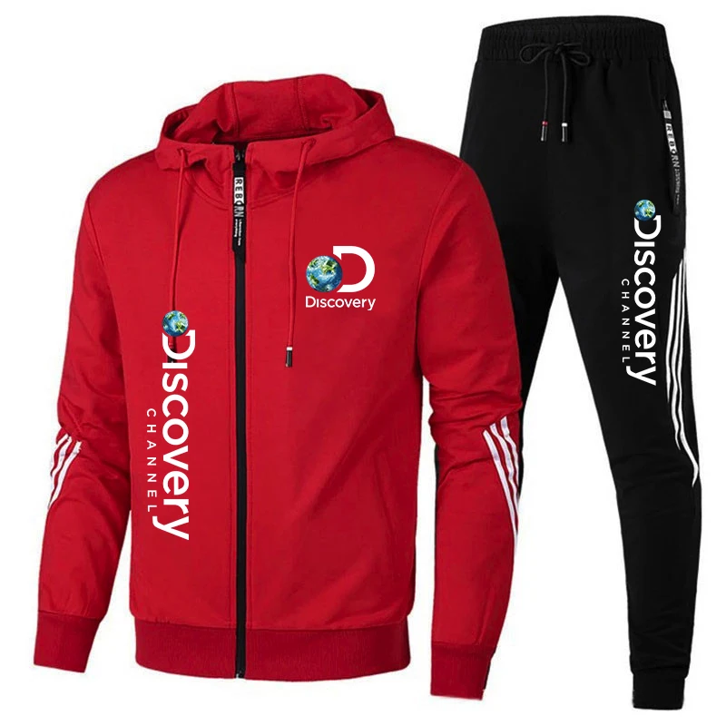 2023 spring new men's sportswear T-shirt pants 2-piece suit men's casual sportswear with hood coat jogging fitness clothing