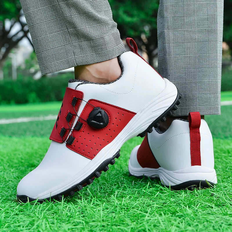 New Golf Shoes Men Outdoor Grass Golfer Sport Shoes Athletics Training Sneakers Athletic Shoes