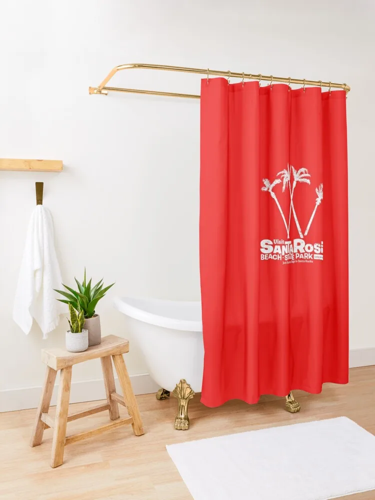 Занавеска для душа Santa Rosita Beach State Park водонепроницаемая тканевая занавеска ванной