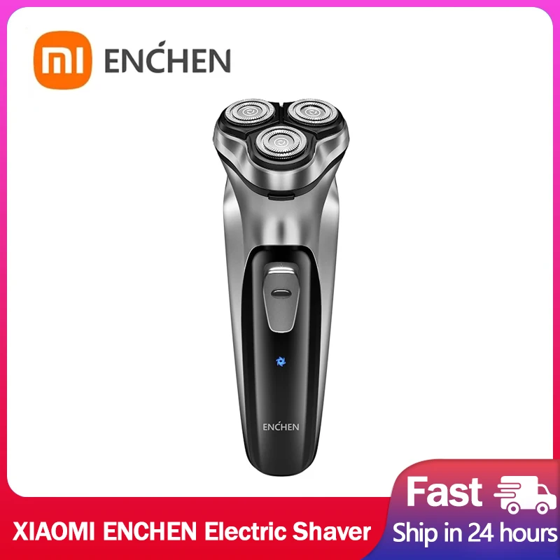 2023 XIAOMI ENCHEN Electric Shaver Razor for Men 3D Floating Blade Washable Trimmer trimer USB Rechargeable Shaver Beard Machine