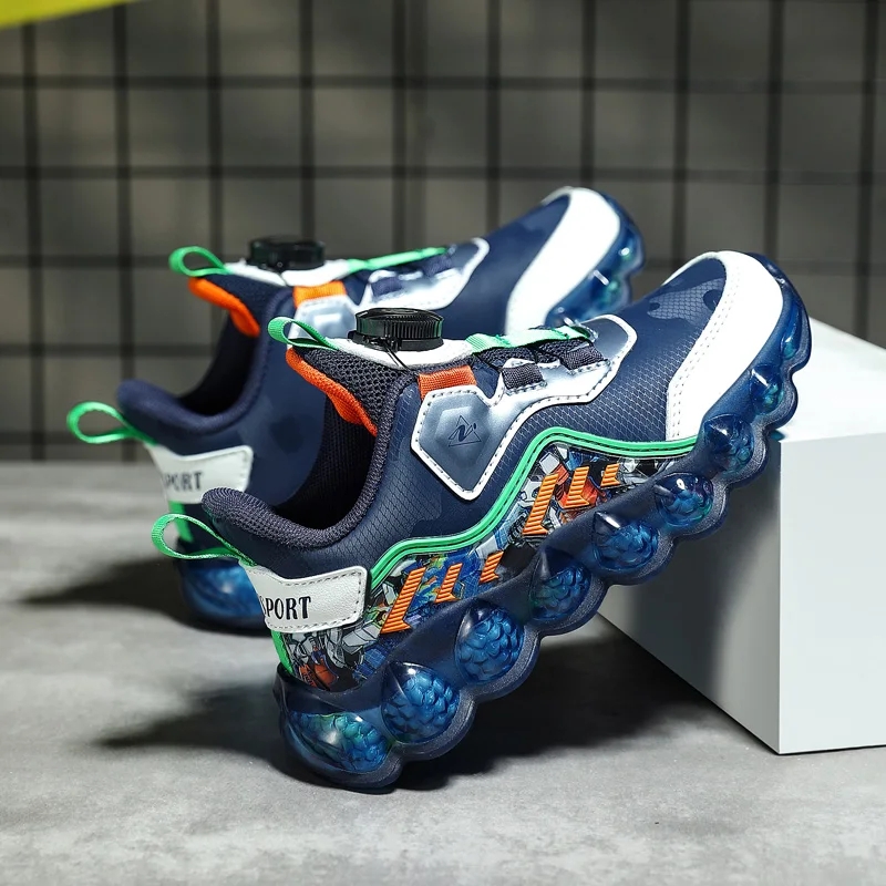 Children's Waterproof Sports Shoes Girls' Running Shoes Leather Shoes 2022 big Sizes 31-39 Boys' and Girls' Casual Shoes