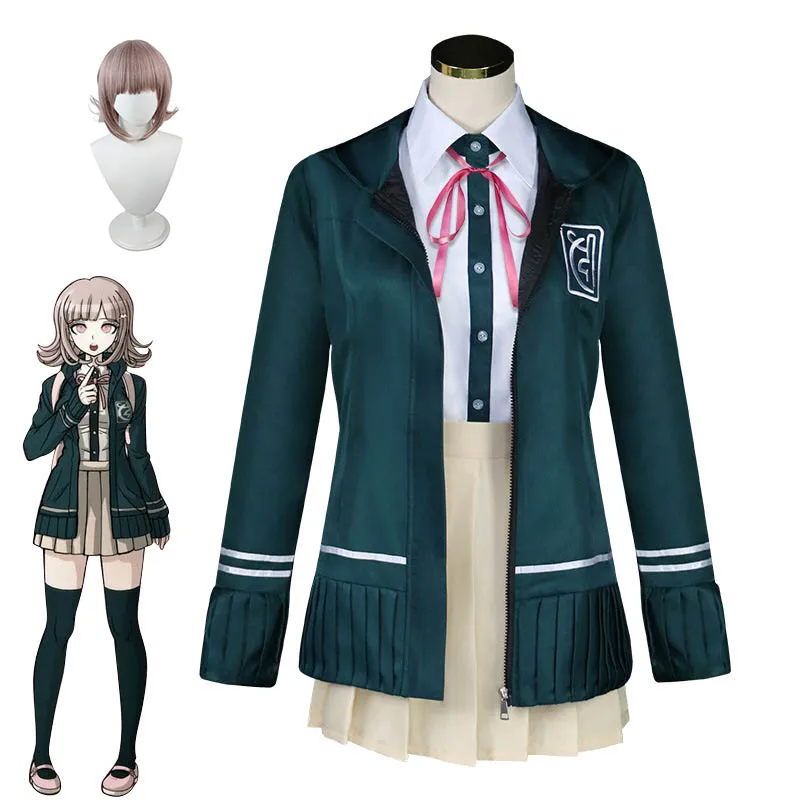 

Anime Super Danganronpa Nanami Chiaki Cosplay Costume Uniform for Woman Halloween Costumes for Women Carnival Masquerade Party