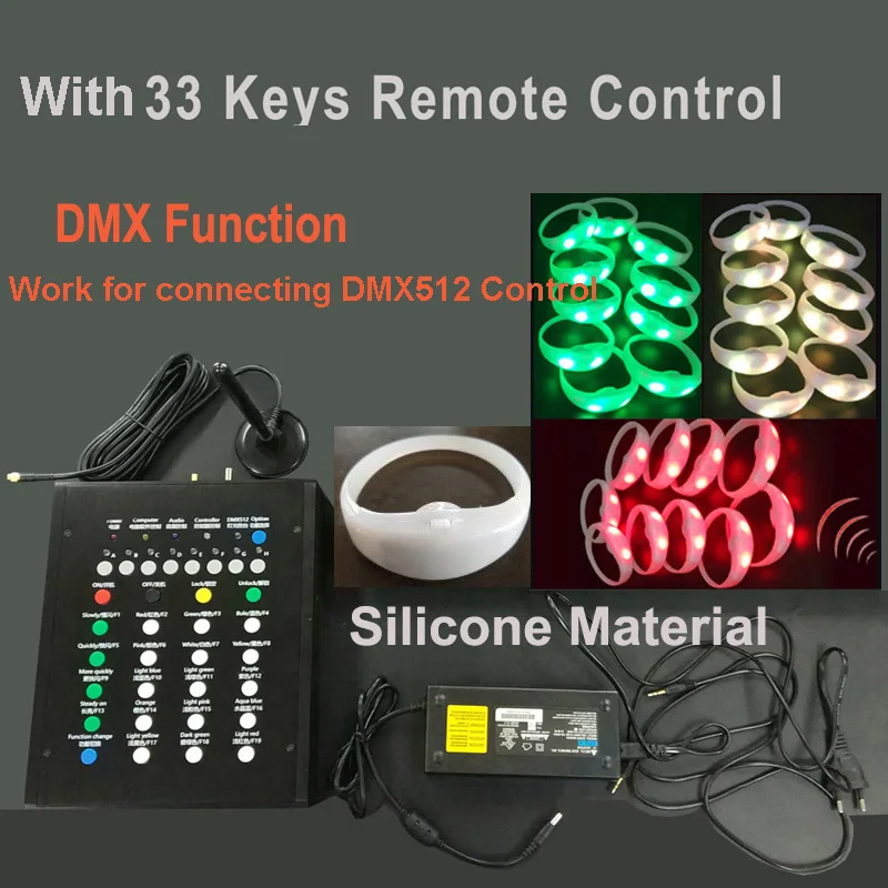 Рисунок 2 - светящиеся браслеты из силикона