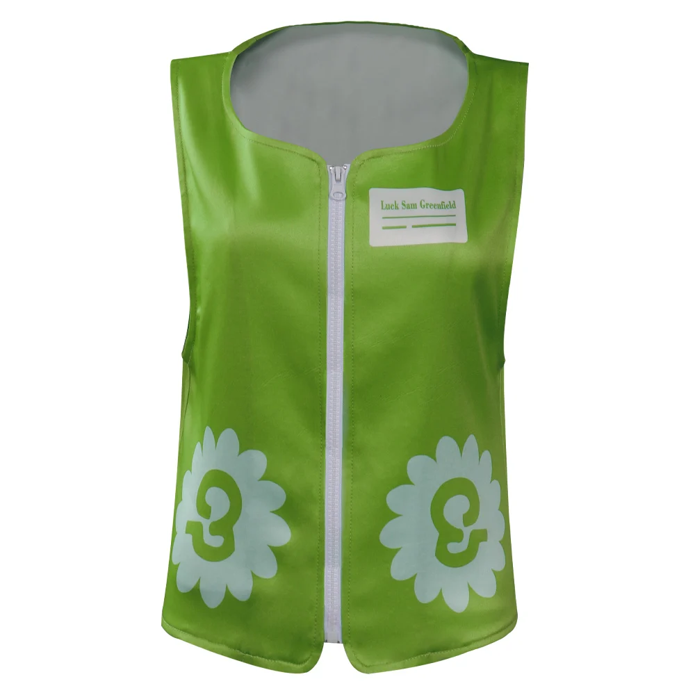 

Luck Sam Greenfield Cosplay Costume Vest Outfits Halloween Carnival Suit