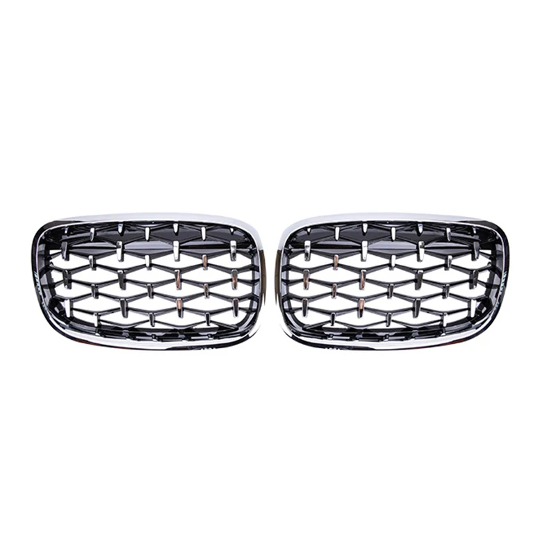 

Car Silver Front Middle Grille Grill Replacement for X5 E70 / X6 E71 2008-2013