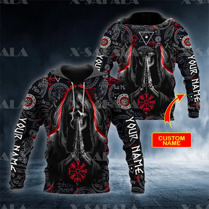 

Dark Gold Vampire Skull Viking Compass Camo 3D Print Hoodie Man Female Zipper Pullover Sweatshirt Hooded Tracksuits-4