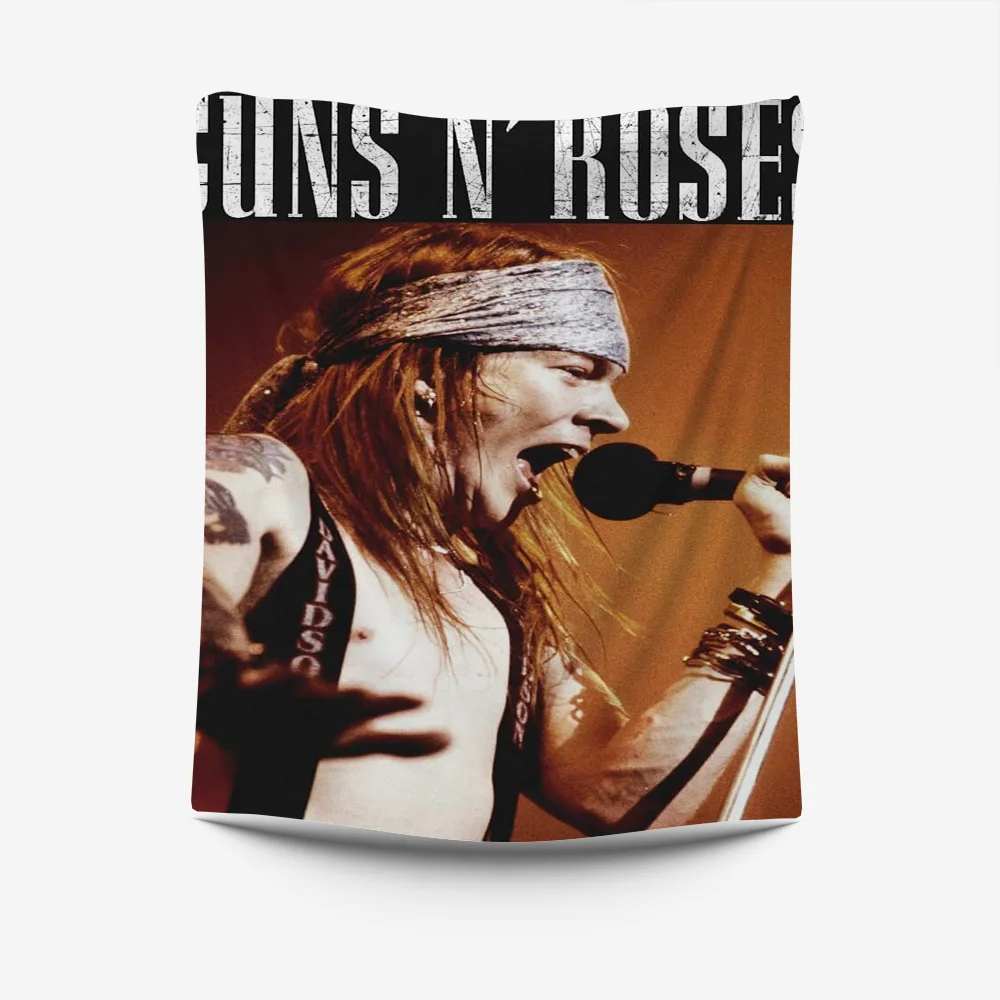 Певица A-Axl гобелен с розой креативный узор фото гостиная настенный