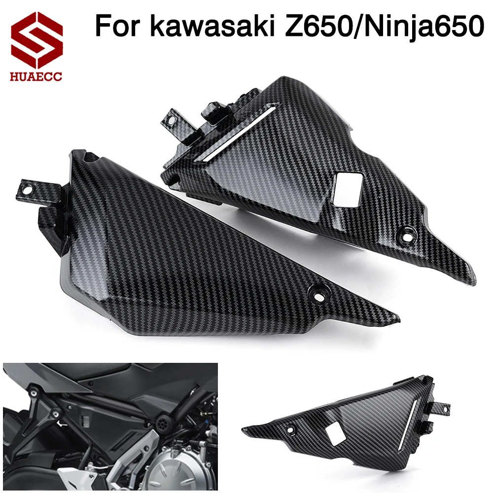 

Motorcycle Side Trim Frame Body Cover Panel Fairing Guard Protector For Kawasaki Z650 2017-2020 Ninja 650 2017-2020