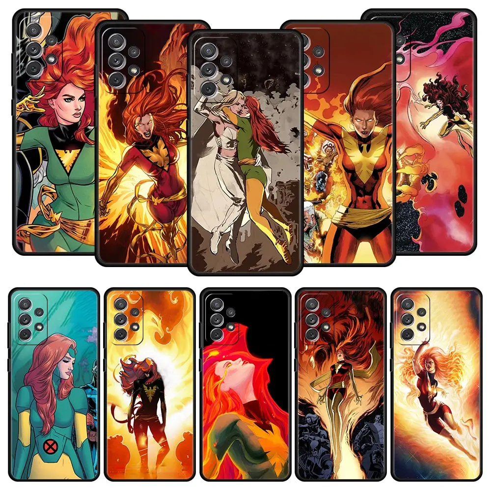 

Cover Case for Samsung Galaxy A12 A51 A32 A42 A21s A71 A52 A72 A53 A73 A10 A20 A30 A50 A70 A90 Full Marvel Super Hero Girl