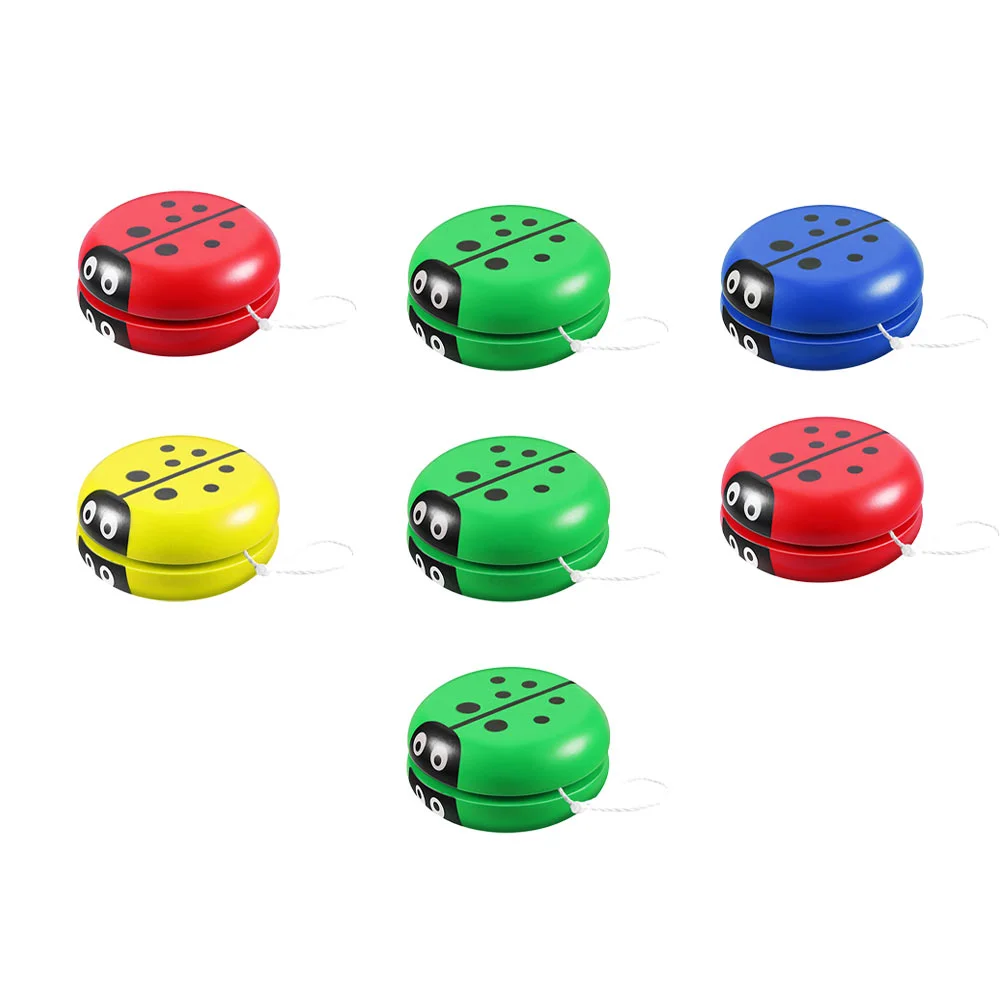 

7pcs Exquisite Yo-Yo Bauble Educational Yo-Yo Swing Yoyo for Game Exercise Children