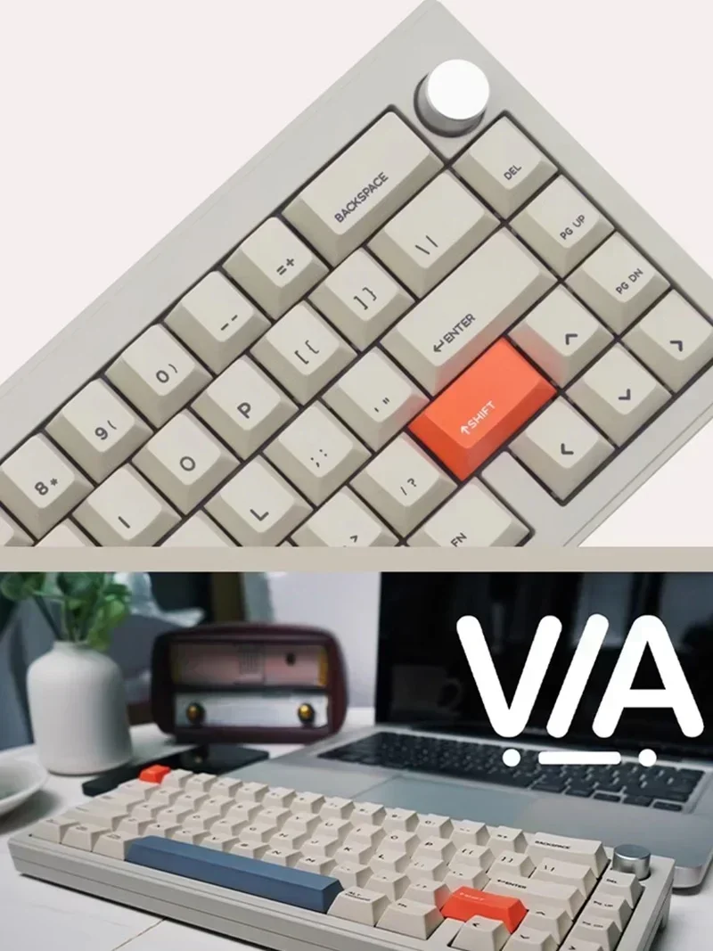 Механическая клавиатура Cidoo V65 V2 многофункциональная беспроводная игровая из