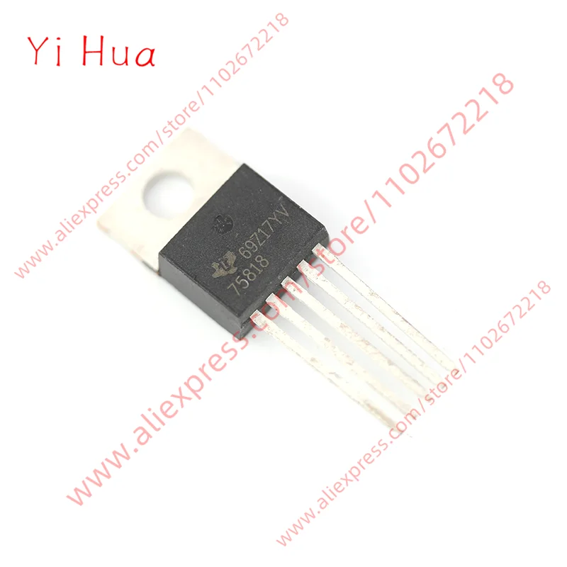

1PCS New Original TPS75818KC Linear Regulator TO-220-5 75818