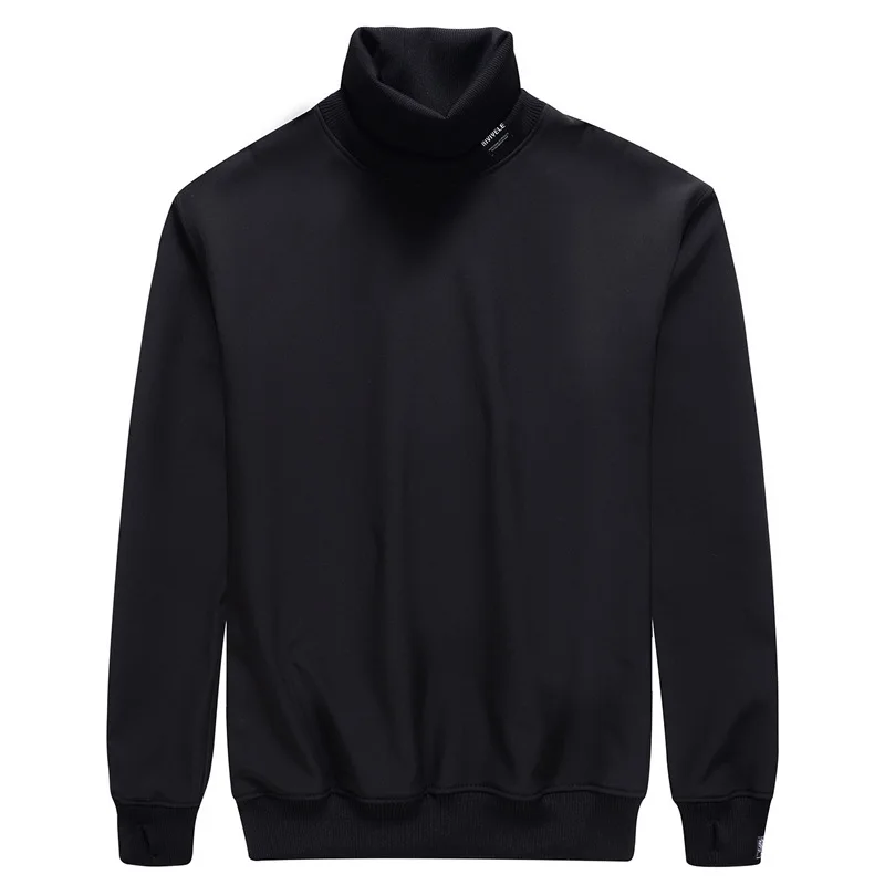 Лыжная теплая футболка с длинным рукавом Шейная защищенная плюшевая Толстовка