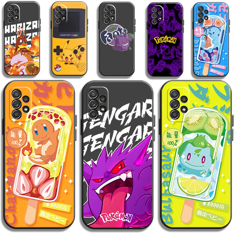 

Pokemon Pikachu Phone Cases For Samsung Galaxy A21S A31 A72 A52 A71 A51 5G A42 5G A20 A21 A22 4G A22 5G A20 A32 5G A11 Carcasa