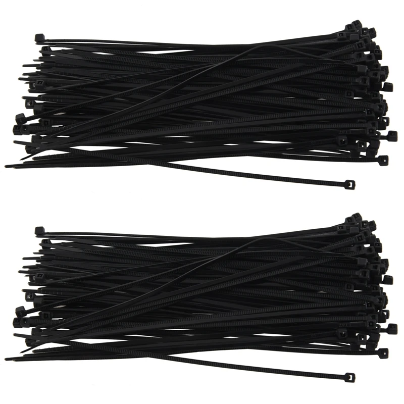

Cable Ties Cable Tie Wraps / Zip Ties Colour:Black Size:140 Mm X 2.5 Mm 200Pcs