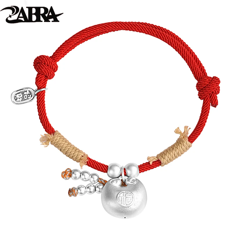 ZABRA 999 Стерлинговое Серебро с маленьким толстым фу парная версия 2024 бенмингниан