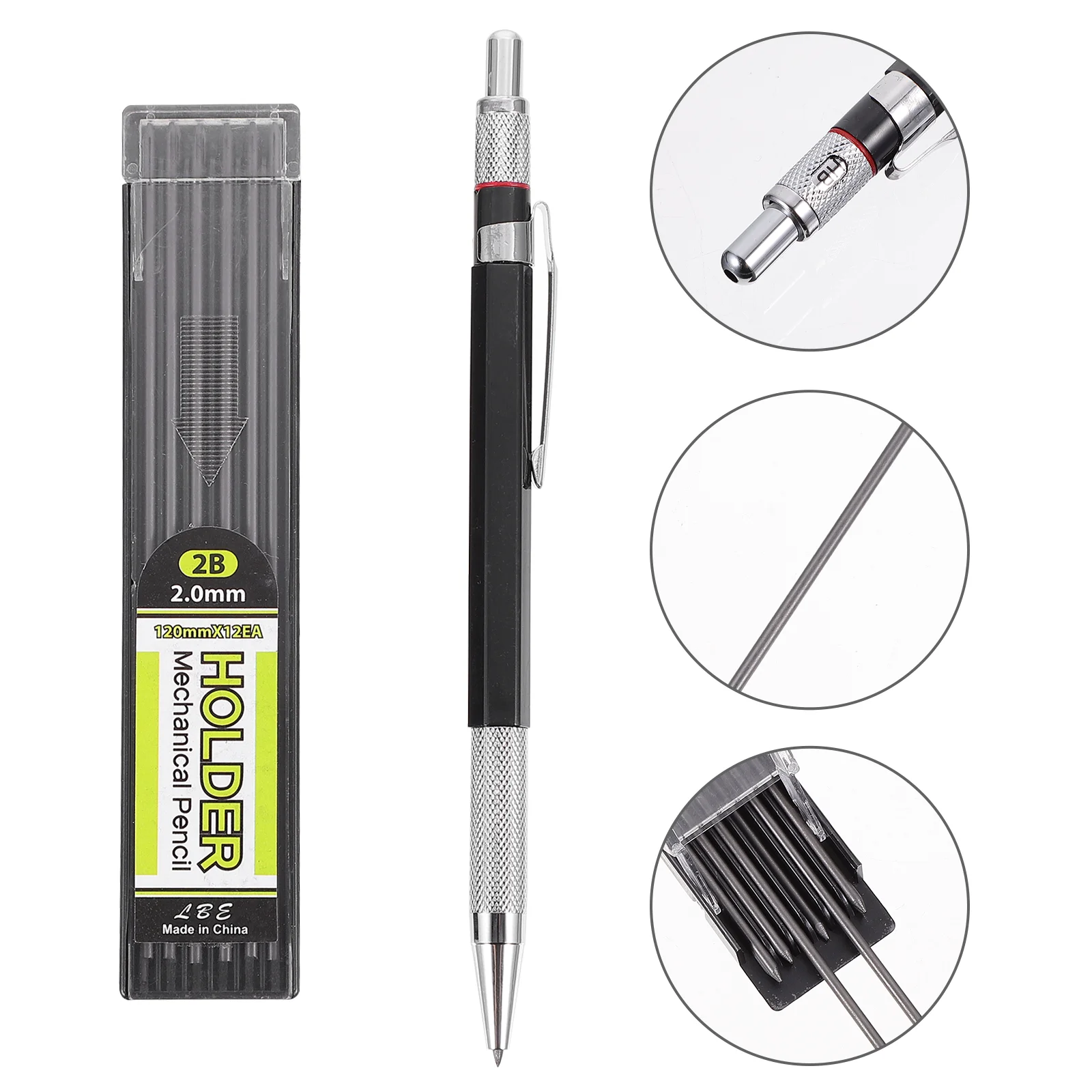 

3 Sets Stylish Creative Student Stationery Plastic Pencil for Home School Office