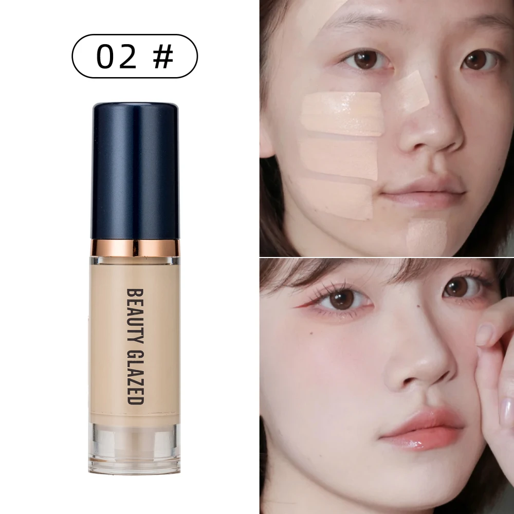 

Liquid Foundation Soft Matte Concealer 6 Colors Primer Base Professional Face Make Up Foundation Contour Palette Concealer 6ML