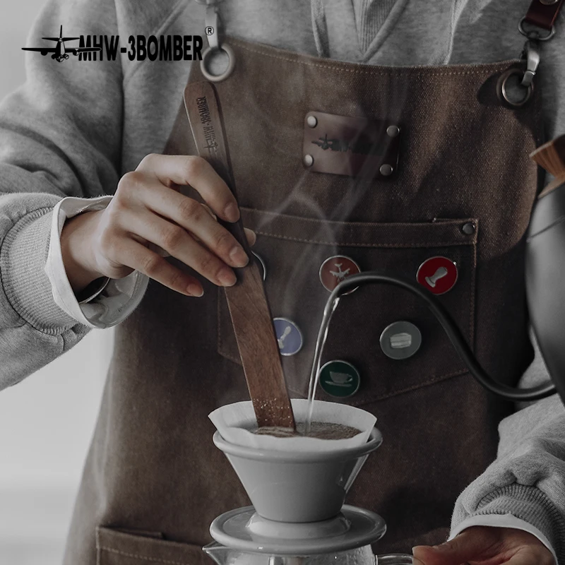 

Coffee Stirring Stock Coffee Stirrer Walnut Wood Barista Cupping Tools Drip Coffee Accesoories CM5598